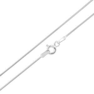 Sterling Silver Snake Chain-1mm for Crystal Jewelry Pendant